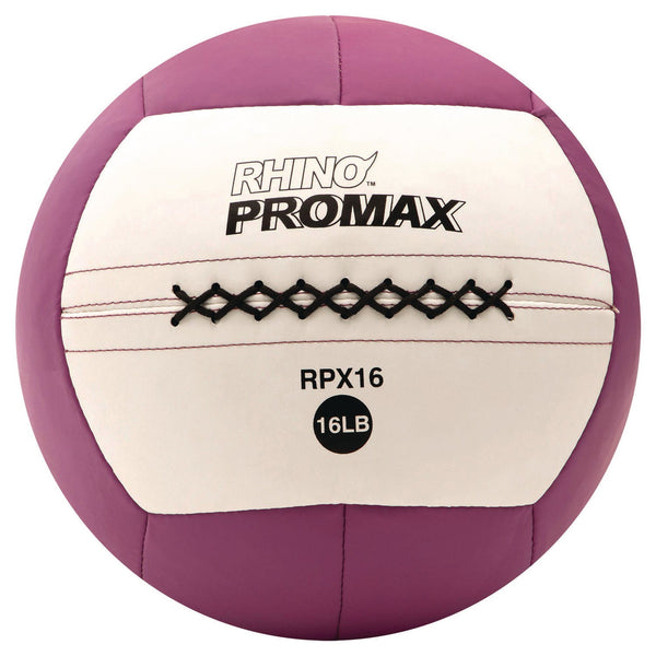 Champion Sports Rhino Promax Medicine Ball, 16 lb, Purple (CSIRPX16) Each