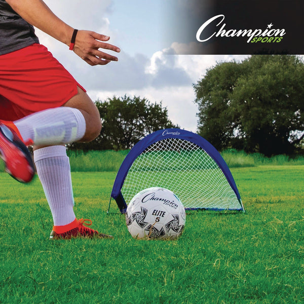 Champion Sports Pop Up Half Moon Goal, 30" x 18", Pair (CSISG3018) Each