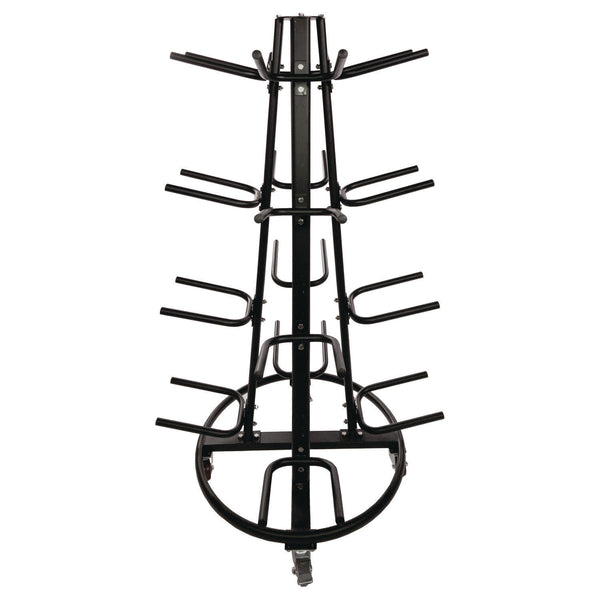 Champion Sports Champion Sports Round Medicine Ball Tree, 31" x 31" x 66.5", Black (CSIRTM1) Each
