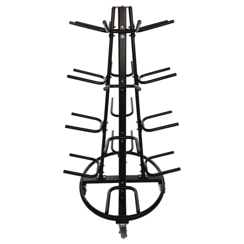 Champion Sports Champion Sports Round Medicine Ball Tree, 31" x 31" x 66.5", Black (CSIRTM1) Each