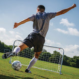 Champion Sports Easy Fold Soccer Goal, 6 ft x 3 ft, 1.25" dia Frame (CSISG63) Each