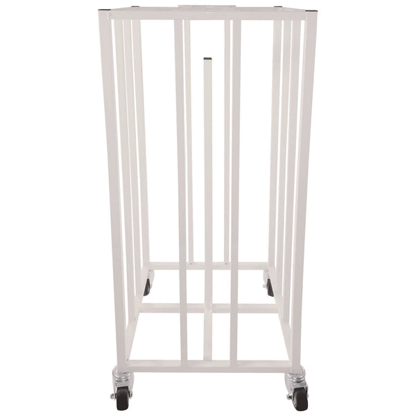 Champion Sports Deluxe Vertical Ball Cage, Fits Approximately 20 Balls, Metal, 20" x 20" x 48", White (CSI20BC) Each