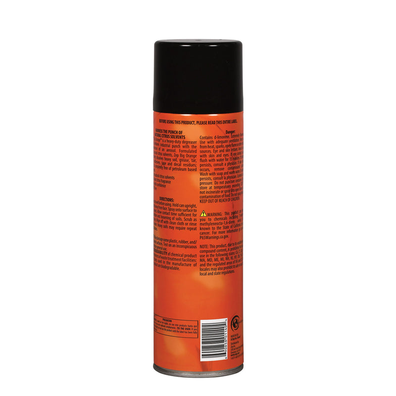 Big Orange Aerosol, Citrus Scent, 15 oz Aerosol Can, 12/Carton (ZPE11401) Case of 12