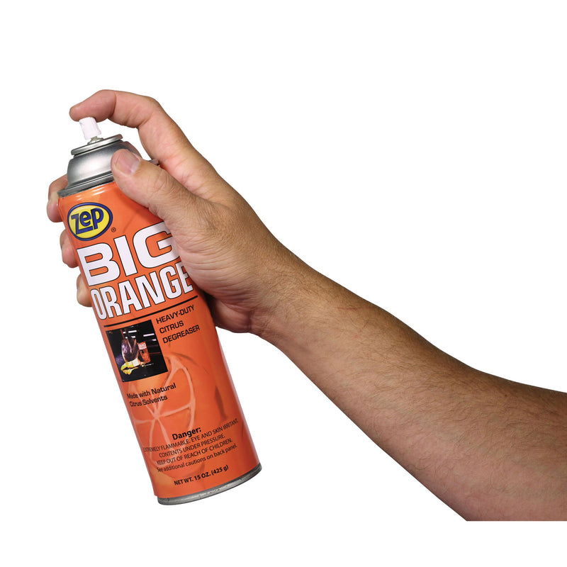 Big Orange Aerosol, Citrus Scent, 15 oz Aerosol Can, 12/Carton (ZPE11401) Case of 12