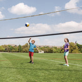 Champion Sports Deluxe Volleyball/Badminton Tournament Set, (4) Rackets/(2) Shuttlecocks/(2) Birdies/Net/Pump/Volleyball (CSICG202) Each