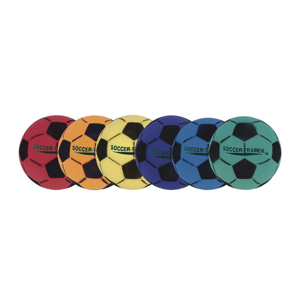 Champion Sports Ultra Foam Soccer Ball Set, Assorted Colors, 6/Set (CSIFSBSET) Each
