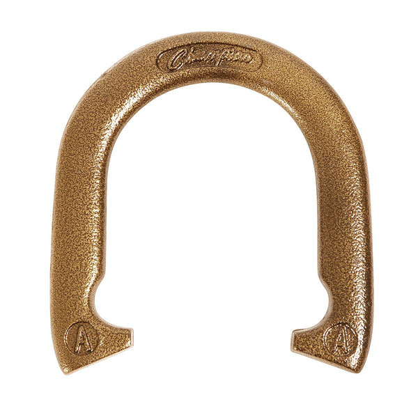 Champion Sports Steel Horseshoe Set, (4) Horseshoes/(2) 24" Stakes/Nylon Carry Bag (CSIIHS100) Each