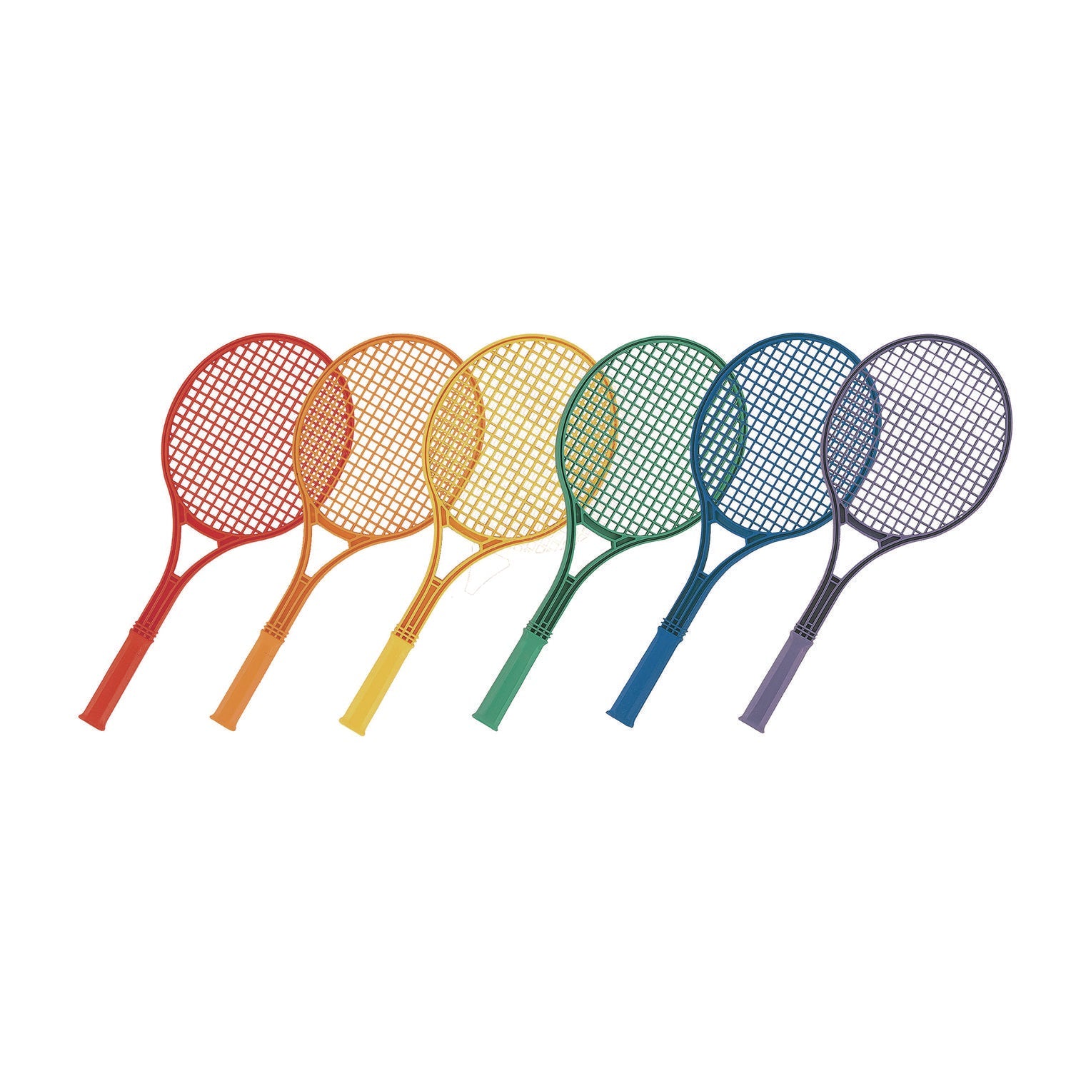 Sports Racket Set Champion Sports Plastic Tennis Racket Set, Six 21