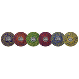 Champion Sports Rhino Skin Spider Dodgeball Set, 6.3" Diameter, Assorted Colors, 6/Set (CSIRXSPDRSET) Each