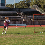 Champion Sports Backyard Lacrosse Goal and Net, 6 ft x 6 ft, 1.5" dia Frame (CSILNGL) Each