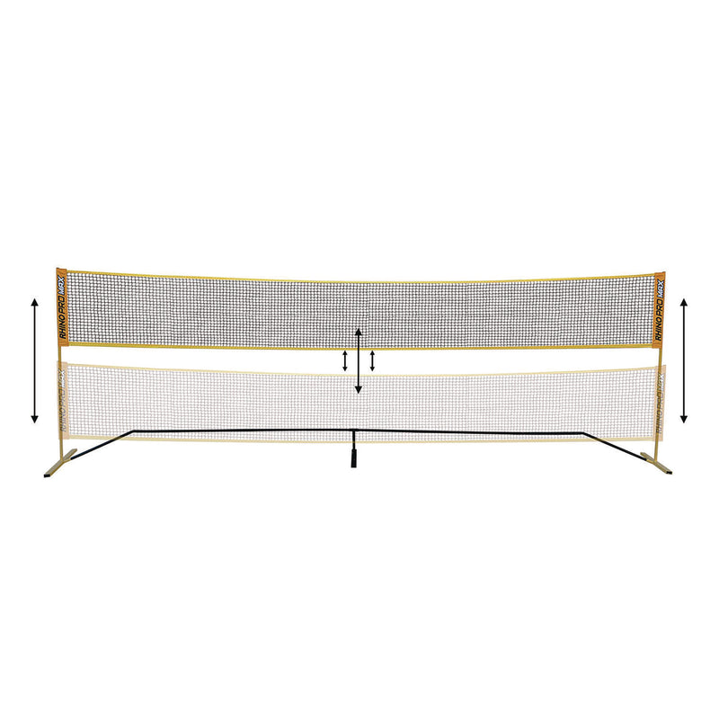 Champion Sports Rhino Port-A-Net Set, 36" to 60" x 240" (CSIPA20SET) Each