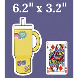 Carson-Dellosa Education Assorted Colorful Cut-Outs, 36-Piece Set, We Stick Together: Cups + Water Bottles, 5.8" x 8", Multicolor (CDP120651) Each