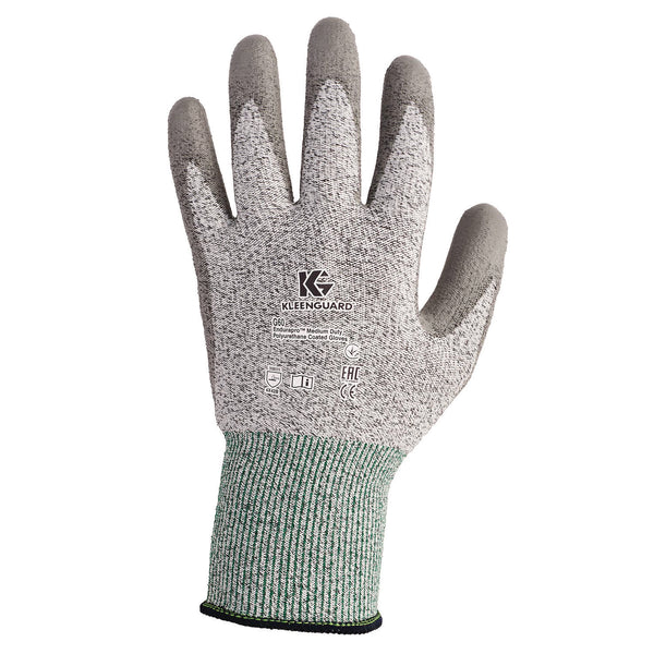 KleenGuard™ G60 Level 3 Economy Cut Resistant Gloves, EN388: 4X42B, 9" Long, Large (Size 9), Gray/Marled Gray, 12 Pairs/Carton (ANS13825) Case of 12