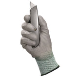 KleenGuard™ G60 Level 3 Economy Cut Resistant Gloves, EN388: 4X42B, 9" Long, Large (Size 9), Gray/Marled Gray, 12 Pairs/Carton (ANS13825) Case of 12