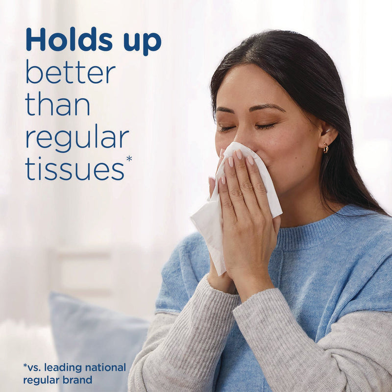 Puffs® Plus Lotion Facial Tissue, 2-Ply, White, 124 Sheets/Box, 24 Boxes/Carton (PGC39346) Case of 24