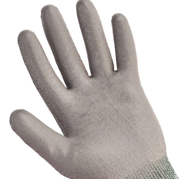 KleenGuard™ G60 Level 3 Economy Cut Resistant Gloves, EN388: 4X42B, 9" Long, X-Large (Size 10), Gray/Marled Gray, 12 Pairs/Carton (ANS13826) Case of 12