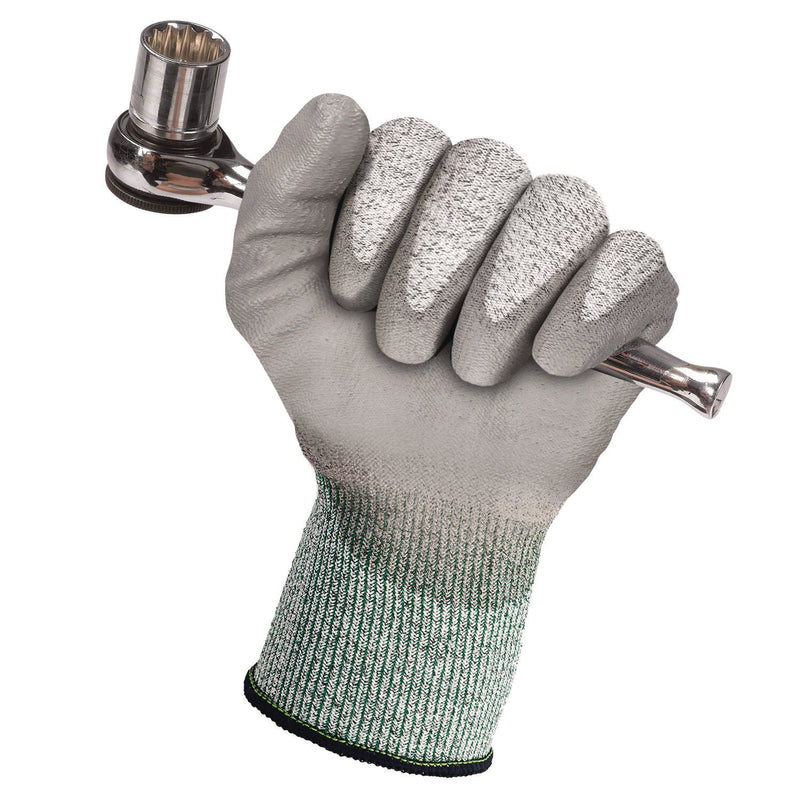 KleenGuard™ G60 Level 3 Economy Cut Resistant Gloves, X-Large, Gray/Salt and Pepper, 12 Pairs/Carton (KCC13826) Case of 12