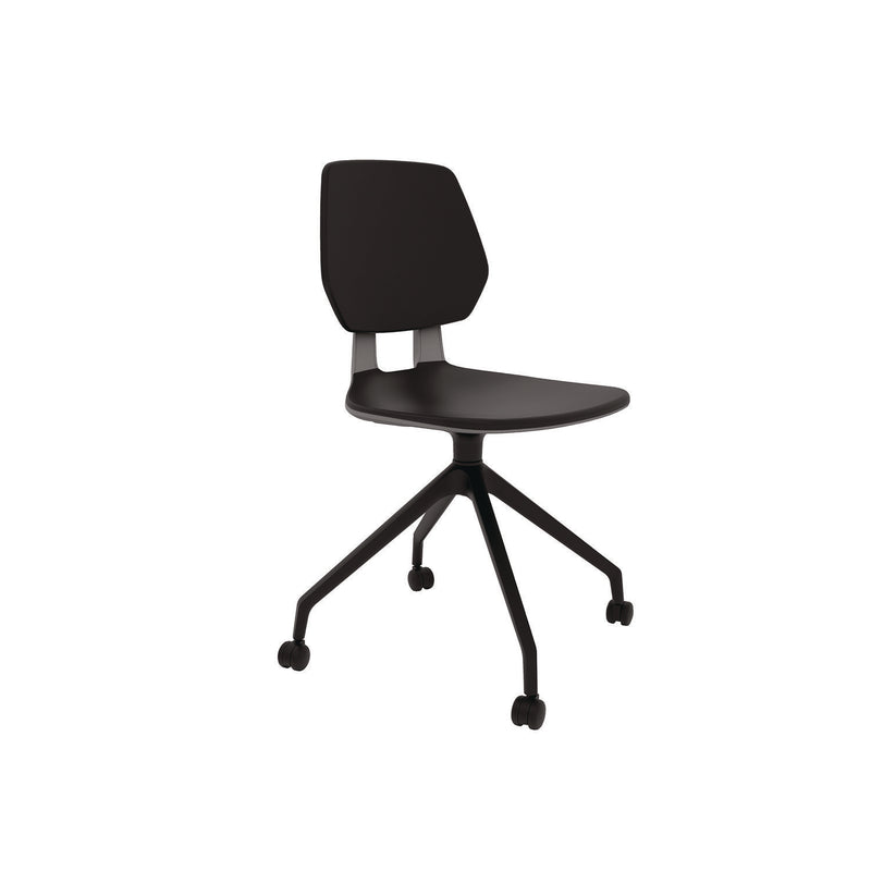 Safco Commute Chair T-Bar Arm Set, Black, 2/Set (SAF7829BL) Each
