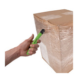 Westcott Safety Ceramic Blade Box Cutter, 0.5" Blade, 5.7" Plastic Handle, Green (ACM17969) Each