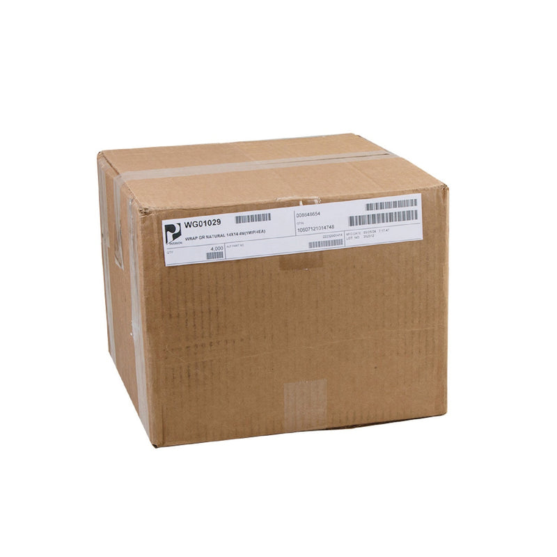 Paterson Grease-Resistant Food Wrap, 14" x 14", Natural, 4,000/Carton (PDHWG01029) Case of 4000