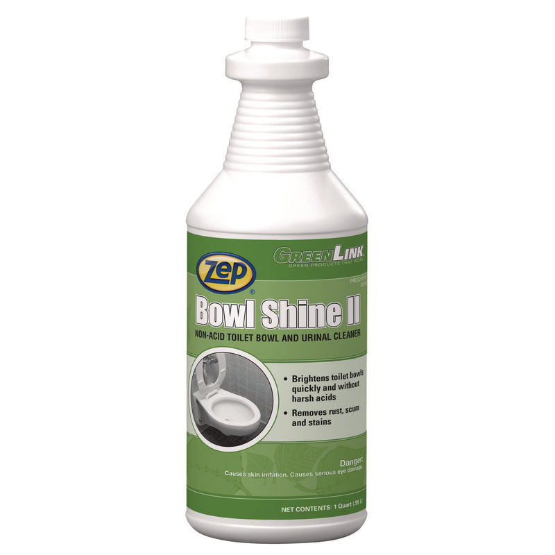 Bowl Shine II, Pleasant Scent, 1 qt Bottle, 12/Carton (ZPE119709) Case of 12