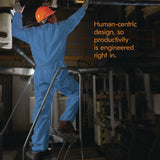 KleenGuard™ A20 Breathable Particle Protection Coveralls, Zip Front, Elastic Back, Wrists, Ankles, 3X-Large, Blue, 20/Carton (ANS58506) Case of 20