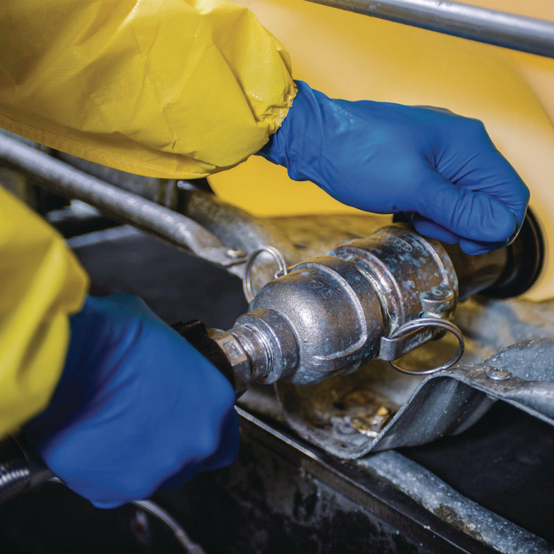 KleenGuard™ A70 Chemical Spray Protection Aprons, Polyethylene-Coated Fabric, One Size Fits Most, Yellow, 100/Carton (ANS97790) Case of 100