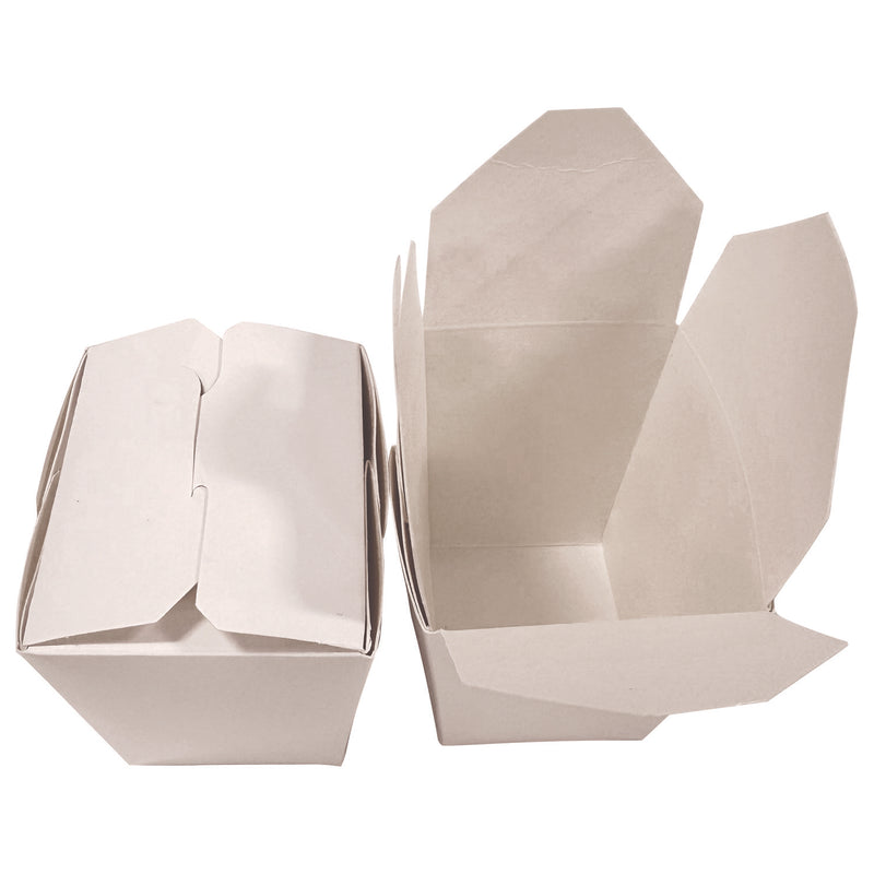 Kari-Out Food Pail, 32 oz, 4 x 3.69 x 4.55, White, Paper, 400/Carton (KOT3103032) Case of 400