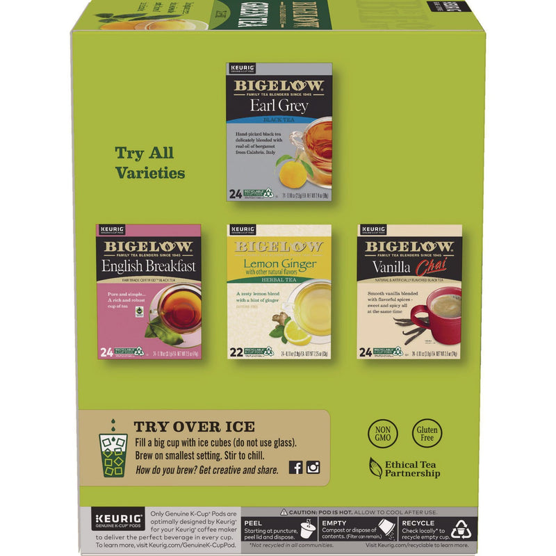 Bigelow® Green Tea K-Cup Pack, 24/Box (GMT6085) Box of 24