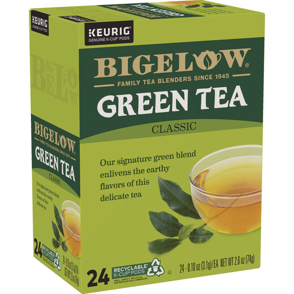 Bigelow® Green Tea K-Cup Pack, 24/Box, 4 Box/Carton (GMT6085CT) Case of 96