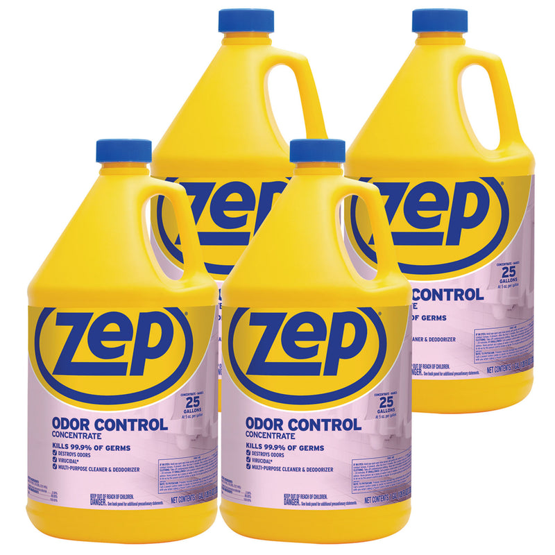 Odor Control, Light Floral Scent, 1 gal, 4/Carton (ZPEZUOCC128CT) Case of 4