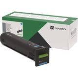 Lexmark™ 72K0XCG (CS82X) Extra High Yield Return Program Toner, 22,000 Page-Yield, Cyan (LEX72K0XCG) Each