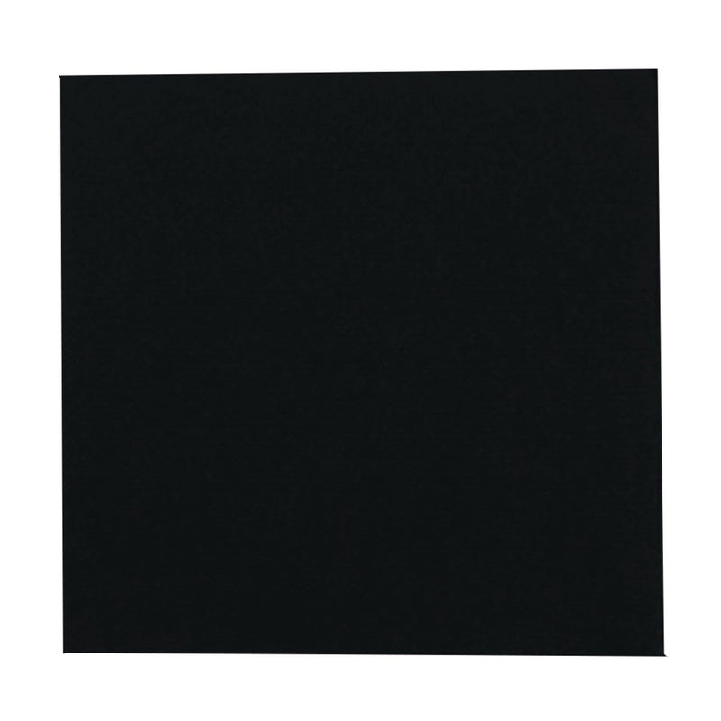 Paterson Beverage Napkins, 1-Ply, 9 x 9, Black, 4,000/Carton (PDHNG04260) Case of 4000
