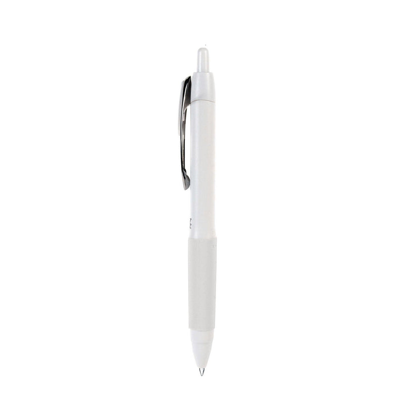 uniball® 207 Plus+ Gel Pen, Retractable, Medium 0.7 mm, Black Ink, White Barrel, 4/Pack (UBC70652) Pack of 4