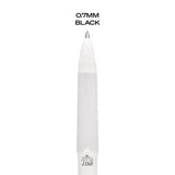 uniball® 207 Plus+ Gel Pen, Retractable, Medium 0.7 mm, Black Ink, White Barrel, 4/Pack (UBC70652) Pack of 4