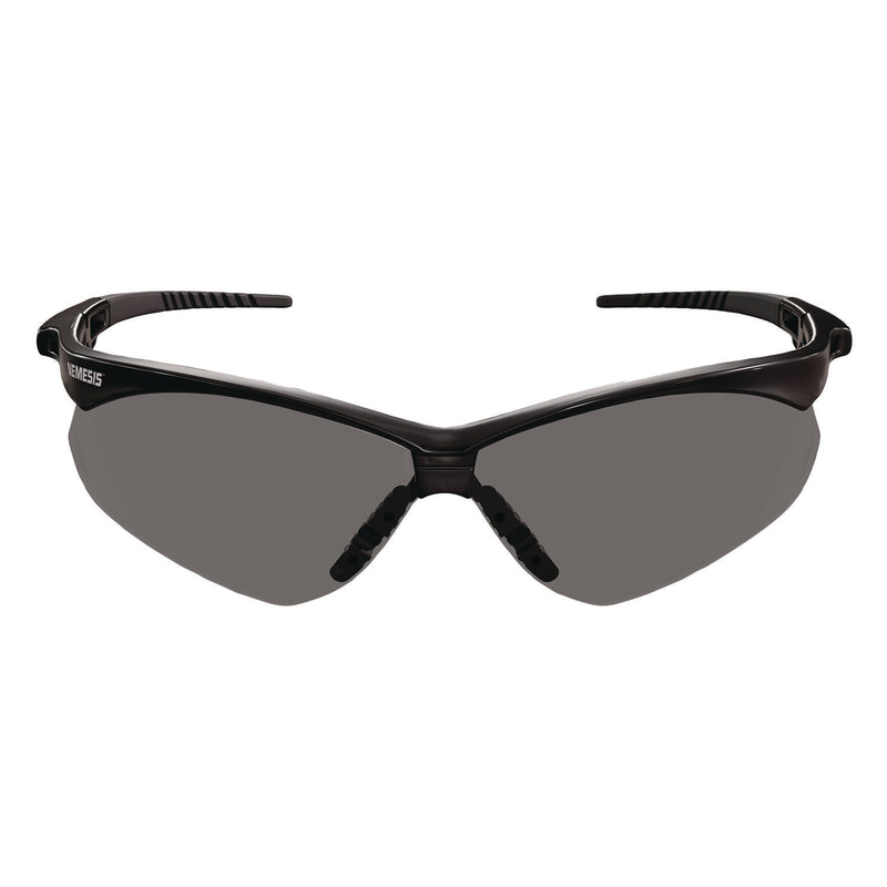 KleenGuard™ V30 Nemesis VL Safety Glasses, Black Frame, Smoke Lens, 12/Carton (KCC55391) Case of 12