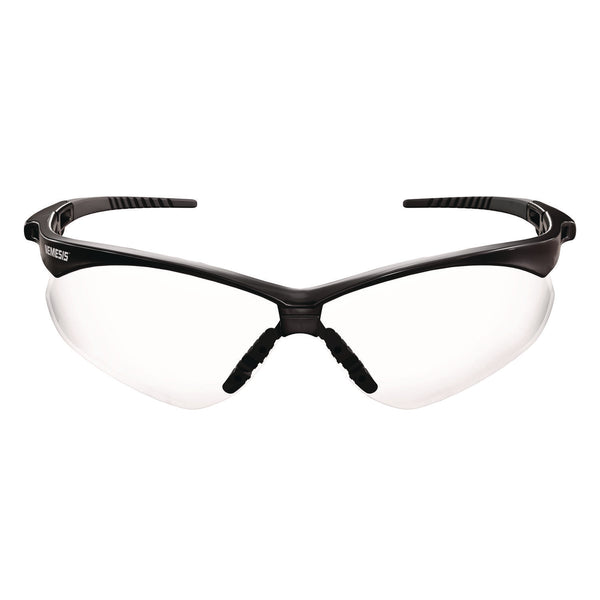 KleenGuard™ V30 Nemesis VL Safety Glasses, Black Frame, Clear Lens, 12/Carton (ANS55401) Case of 12