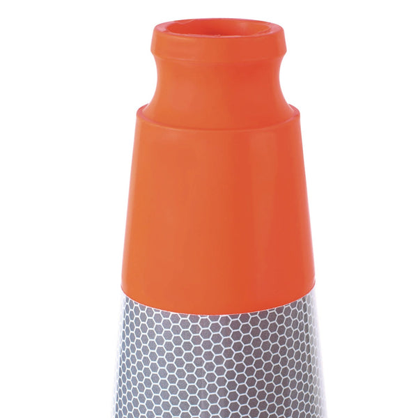 Tatco Tatco Traffic Cone, 14.5 x 1 x 36, Orange/Silver (TCO25960) Each