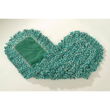 Rubbermaid® Commercial Microfiber Loop Dust Mop, 24" x 5", Green, 12/Carton (RCPJ853GRE) Case of 12