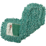 Rubbermaid® Commercial Microfiber Loop Dust Mop, 24" x 5", Green, 12/Carton (RCPJ853GRE) Case of 12