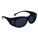KleenGuard™ V50 OTG Safety Eyewear, Black Frame, Smoke Mirror Anti-Fog Lens (ANS20747) Each