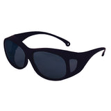 KleenGuard™ V50 OTG Safety Eyewear, Black Frame, Smoke Mirror Anti-Fog Lens (ANS20747) Each