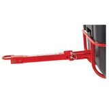 Rubbermaid® Commercial Hitch with Hardware for Towable/Trainable Tilt Trucks, Red (SGSFG1316L4RED) Each