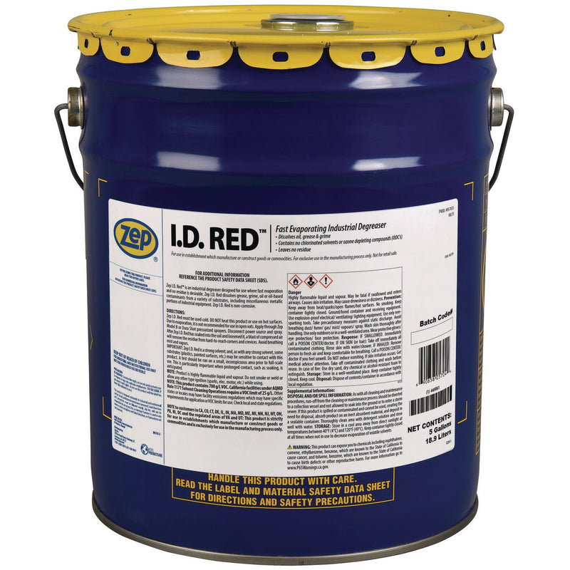 Zep® I.D. RED Liquid, 5 gal Pail (ZPE57035) Each