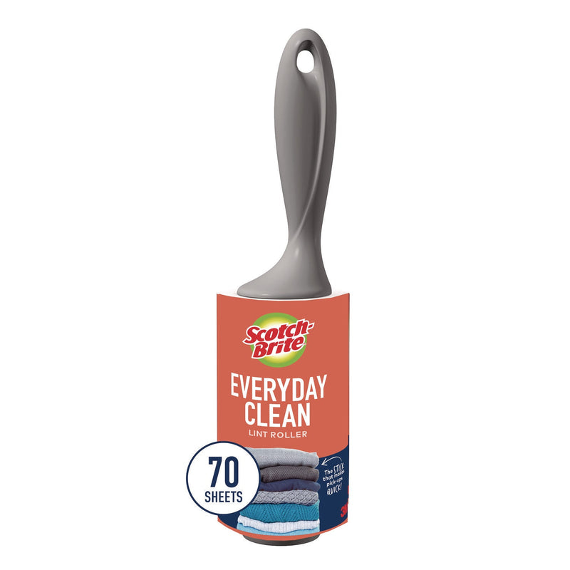 Scotch-Brite™ Everyday Clean Lint Roller, 70 Sheets/Roll (MMM836RS70) Each