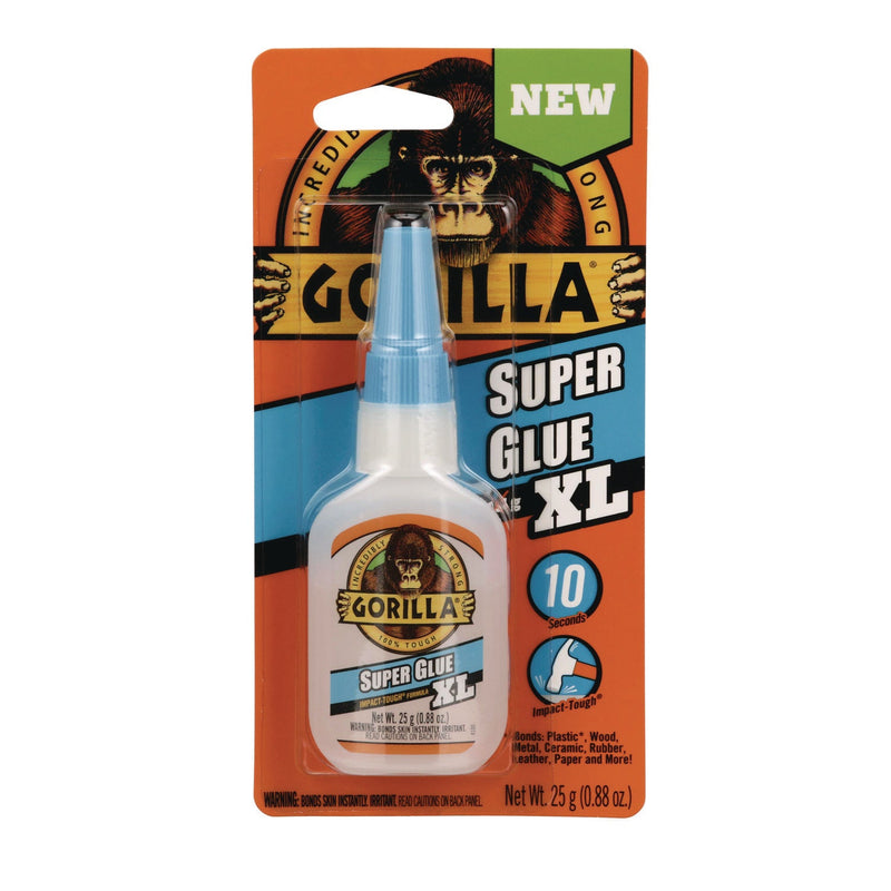 Gorilla® Super Glue, 0.88 oz, Dries Clear (GOR7400202) Each