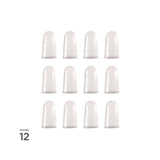 LEE Micro-Gel Fingertips, Size 11.5, Medium, Clear, 12/Pack (LEE41050) Pack of 12