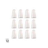 LEE Micro-Gel Fingertips, Size 13, X-Large, Clear, 12/Pack (LEE41090) Pack of 12