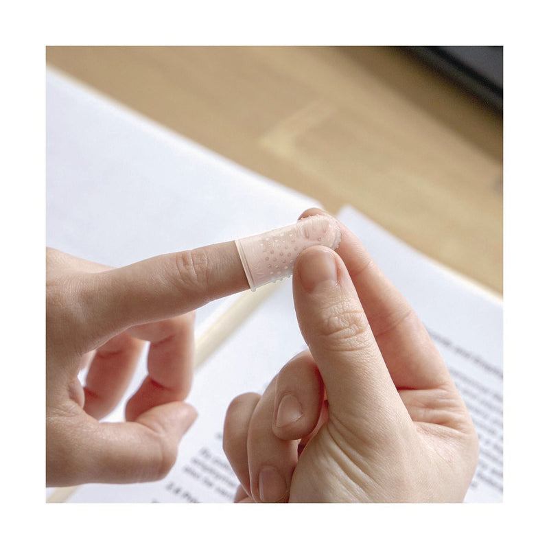 LEE Micro-Gel Fingertips, Small, Medium, Large, X-Large, Clear, 12/Pack (LEE41410) Pack of 12