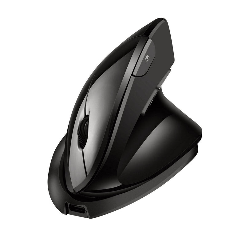 iMouse V30 Wireless Adjustable Vertical Ergonomic Mouse-TAA, 2.4 GHz/30 ft Wireless Range, Right Hand Use, Black (ADEIMOUSEV30) Each